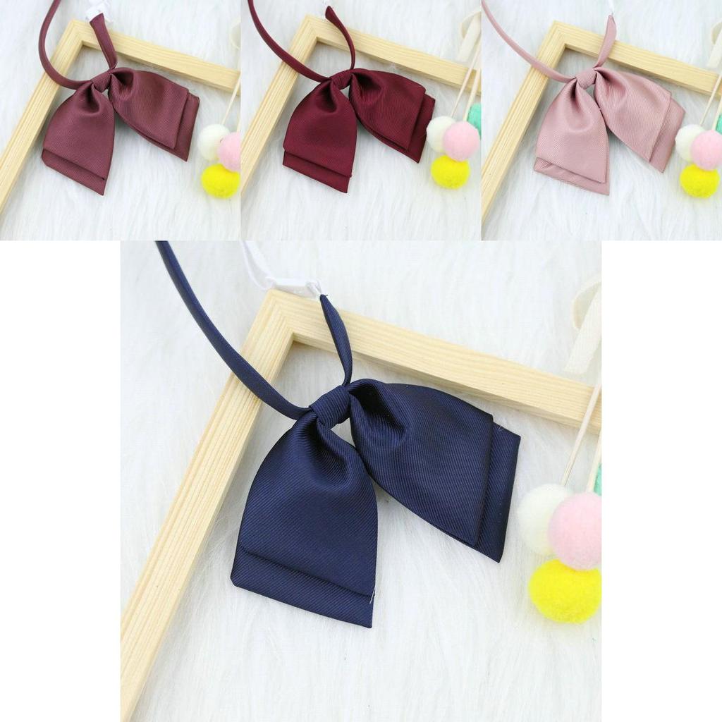 School Uniform Collar Flower With Satin Ribbon For Girls And Teens