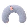 Cat Specific U-shaped Small Pillow To Protect Cervical Spine, Deep Sleep Small Cushion for Cats, Cat Pillow To Bite Pet Toys