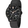 Epoca Black Metal Gents Quartz Chronograph with Date R8873618013