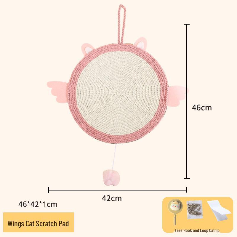 Wall-Mounted Sisal Cat Scratching & Sleeping Mat