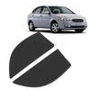 2pcs Rear Door Delta Molding Left Right 838301E000 Replacement for Hyundai Accent 2006‑2010