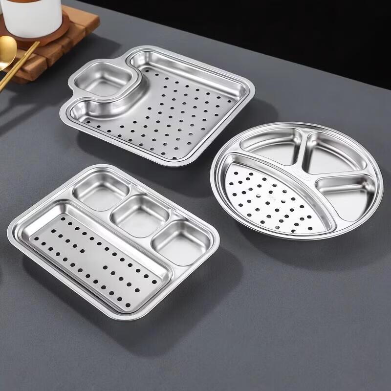 20cm Stainless Steel Multi-Purpose Round Plate