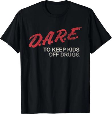 D_A_R_E_ Program Dare To Keep Kids Off Drugs PSA Gift Unisex T-Shirt