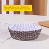 14*5*3cm 100pcs Disposable Muffin Cups Egg Tart Molds Heat Resistant Cupcake Cups Thickened Paper Cupcake Liner Mold Baking Tool