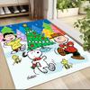 Christmas Peanuts World Carpet Rug Soft Washable Anti Slip Home Living Room Sofa Mats Personalized Christmas Rug