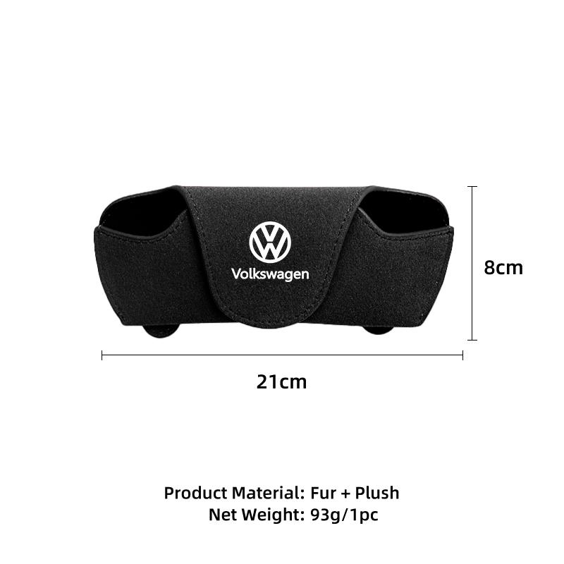 Cup Holders Car Glasses Box Sun Visor Glasses Holder Sunglasses Case For Volkswagen VW T5 Amarok 2013 Passat Golf 4 5 6 7 MK4 MKNB2