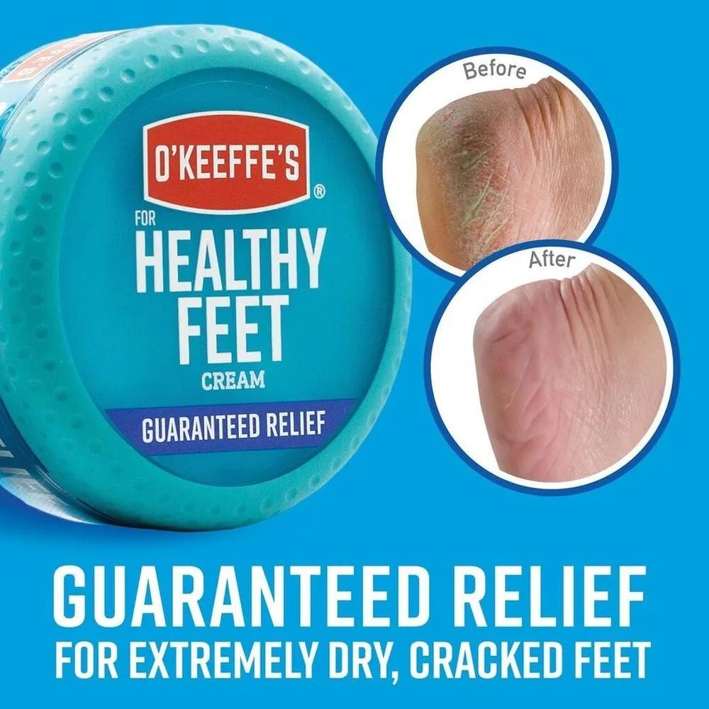 O Keeffe s For Healthy Feet Foot Cream 91g