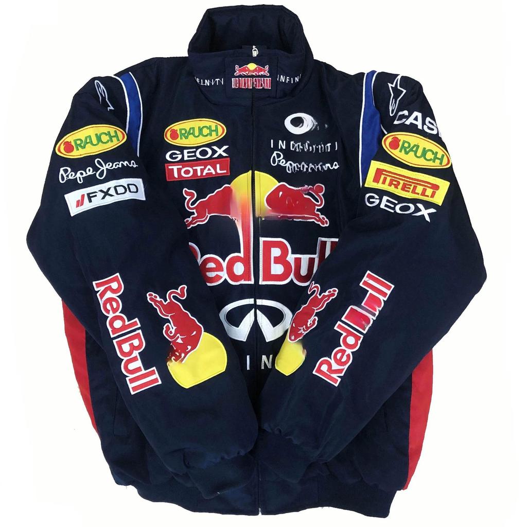 Tuta da corsa F1 Ricamo "Sottile": Giacca da Ciclismo e Moto a Maniche Lunghe