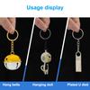 10/50Pcs Key Ring Chain Gold Color Silver Color 25/30Mm Round Split Metal Key Chain Diy Keychain Keyrings