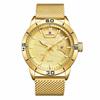 Men's Waterproof Luminous Running Alarm Clock Watch