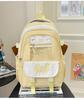 School Bag College Small Wind Fresh Large Capacity Junior High School Students School Bag Versatile Sweet Backpack Cute Mori Backpack Pain Bag