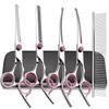 Teddy Dog 6-Inch Stainless Steel Grooming Scissors Set
