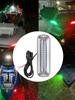 Båt Hekklys Universalt Vanntett 10-30V Marine Båt Undervanns Pontong Hekklys Rustfritt Stål 50W 42 LED