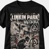 Koszulka Linkin Park Nu Metal Graficzna Unisex Czarna