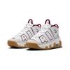 Nike Air More Uptempo (Ps) Versatile Casual Easy Comfortable Shock Absorbing Durable Low Top Kids Basketball Shoes Kids sneaker White Red FJ2847-100