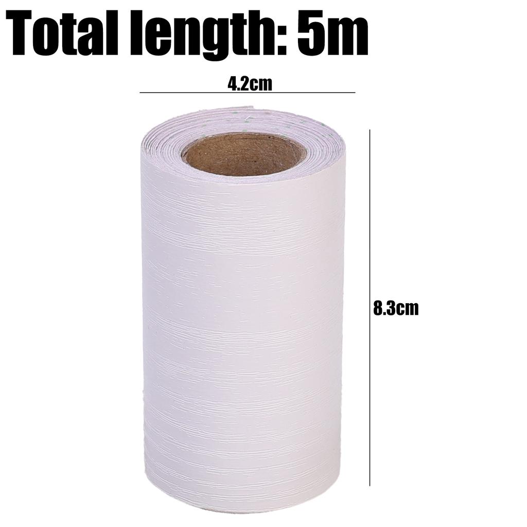 5-15M Self-Adhesive Wood Grain Sticker Roll for Door Frames Window Frames Wall Decoration Repair Patch Furniture Renovation Tape