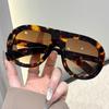 Oversized Aviator Internet Beroemdheid Zonnebrillen: Europese/Amerikaanse Stijl, Hip Hop Persoonlijkheid, High-End Gevoel voor Vrouwen