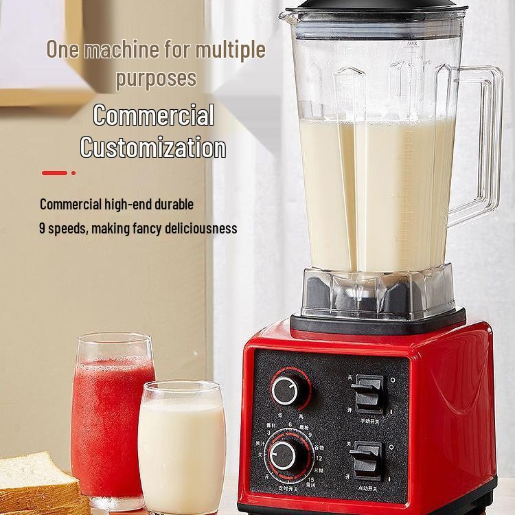 Multifunctional Blender: Household Mixer, Juicer, Baby Food Maker & Ice Crusher for 3-4 People