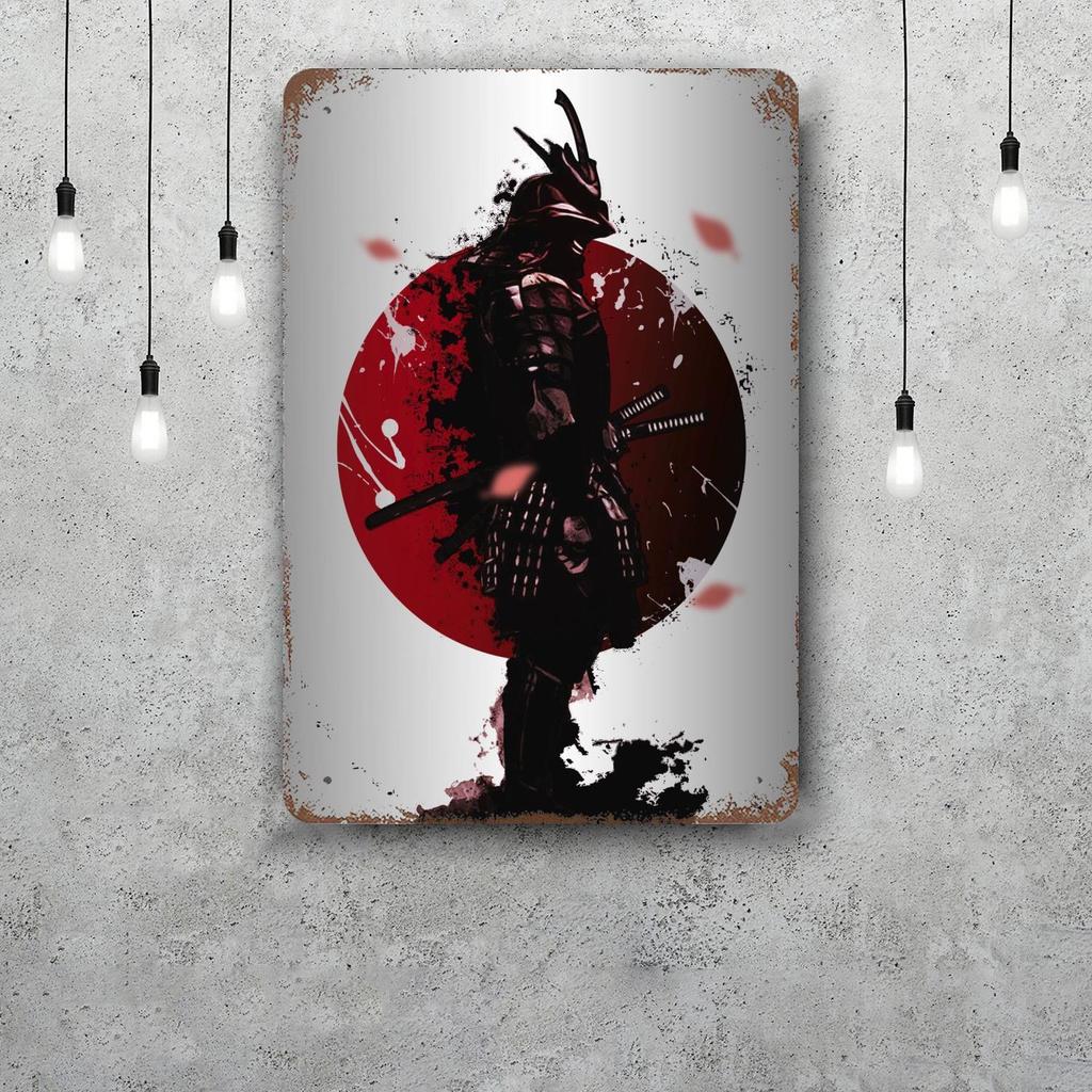 samurai champloo Decor Vintage Metal Signs Tin Signs Captain Poster Decor for Bar Pub Club Man Cave Wall Decoration