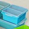 Flexible Silicone Ice Cubes Mold With Cover Ideal For Making Big Ice Cubes Food Freezer Container Kitchen Gadget