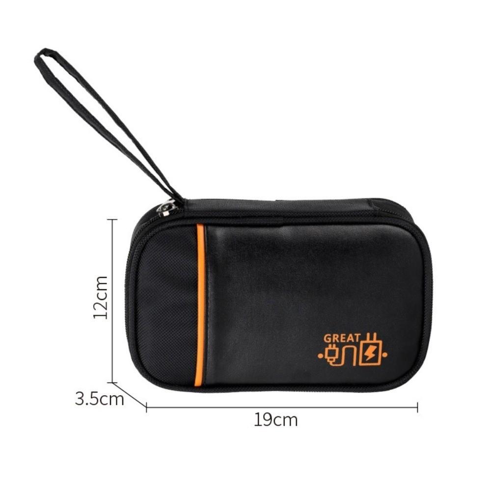 Large Capacity Cable Storage Bag Portable Electronic Organizer Box Durable Travel Cable Organizer