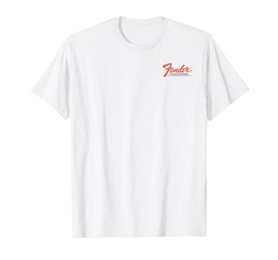 Fender Fine Electric Instruments Taschenformat Klassisches Logo T-Shirt