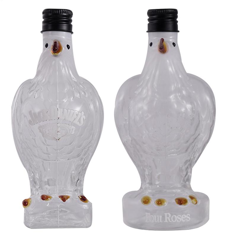 Butelka whisky Orzeł Karafka do likieru Orzeł Karafka do whisky Szklana Wykwintna Butelka do likieru Orzeł Zabawna Dekoracja Domu na Święta