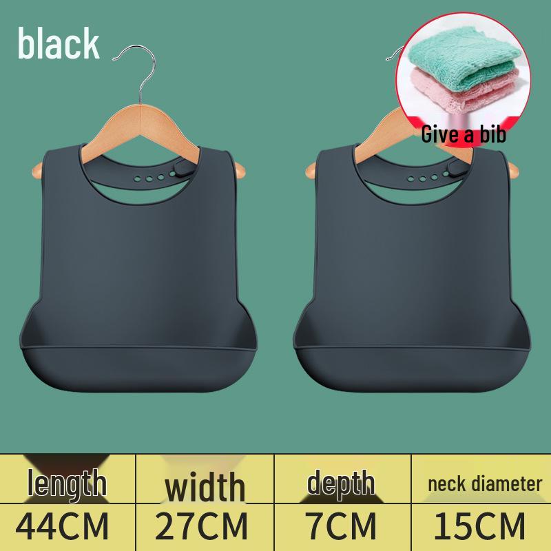 Waterproof Silicone Bib for Adults: Ideal for Elderly Mealtime