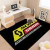 S-Scott Bike Logo Bathroom Mat Non-Slip Laundry Room Mat Laundry Decor Balcony Child Living Room Toilet Rug