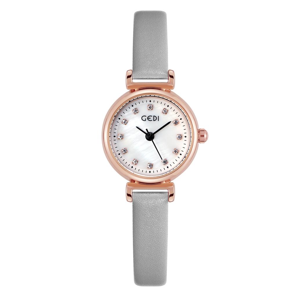 Light Luxury Small Plate With Diamonds, Fashionable And Exquisite Student Exam Explosive Belt Quartz Watch