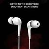 Wired Earphone In-ear Universal 3.5mm Stereo Sport Headset with Mic for Smartphone