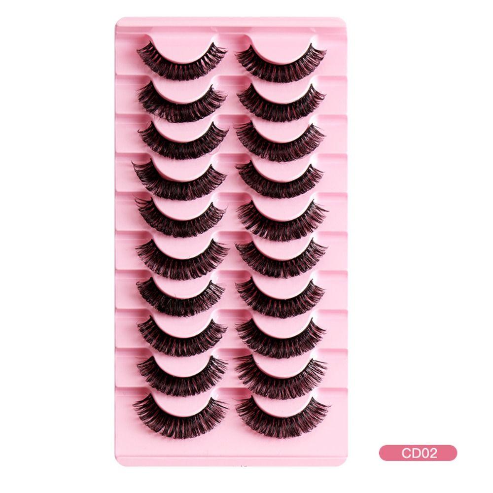 Falsche Wimpern Super Volumen Extensions 3D Nerzhaar Falsche Wimpern Russian Volume DD Curl Wimpern