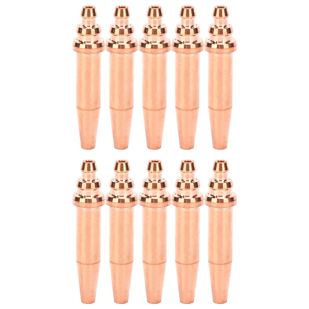 10Pcs Propane Cutting Nozzle Replacement Machine Use Gas Cutter Torch Tip 30~50mm