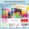 24-Color Non-Toxic Ultra-Light Handmade Clay Set for Kids - DIY Play Dough and Craft Kit