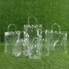 Geantă Tote Transparentă din PVC pentru Mărturii de Nuntă - Ambalaj Cadou cu Logo Personalizat