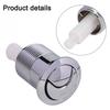 For Skipper 45 Dual Flush Chrome Button for Toilet Cistern Installation