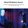 Проводной двойной инфракрасный и микроволновый детектор движения, настенный PIR-датчик движения, невосприимчивость к домашним животным