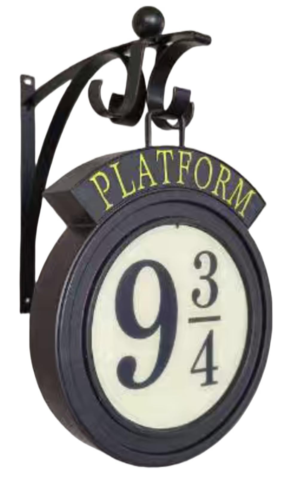 

Гаррі Поттер Підвісний Нічний Вінтажний Підвісний Настінний 9 Платформа 3 Декоративний Металевий Платформа Настінний Кіно Металевий Подарунок на 20-річчя для Любителів Кіно Світло, чорний