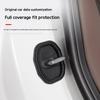 For BMW X3 G45 2025 4PCS Car Door Lock Buckle Protective Cover Shock-absorbing Protective Sleeves Anti-collision Stickers EKSBU1