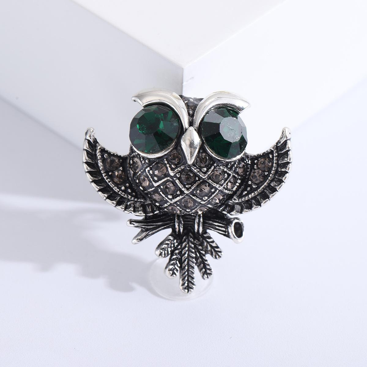 

Креативная ретро-брошь в виде совы, модная персонализированная женская брошь-корсаж, кардиган, булавка, свитер, пальто с аксессуарами