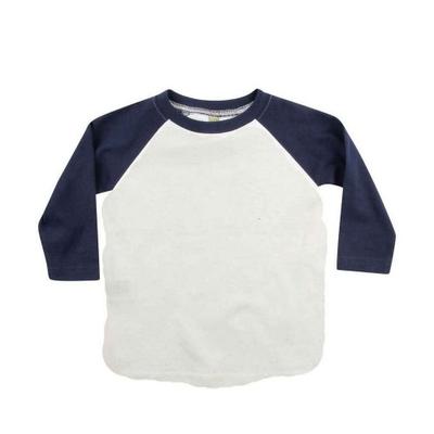 Childrens/Kids Long-Sleeved Baseball T-Shirt