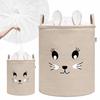Toy Storage Basket With Drawstring Large Sipo Rabbit