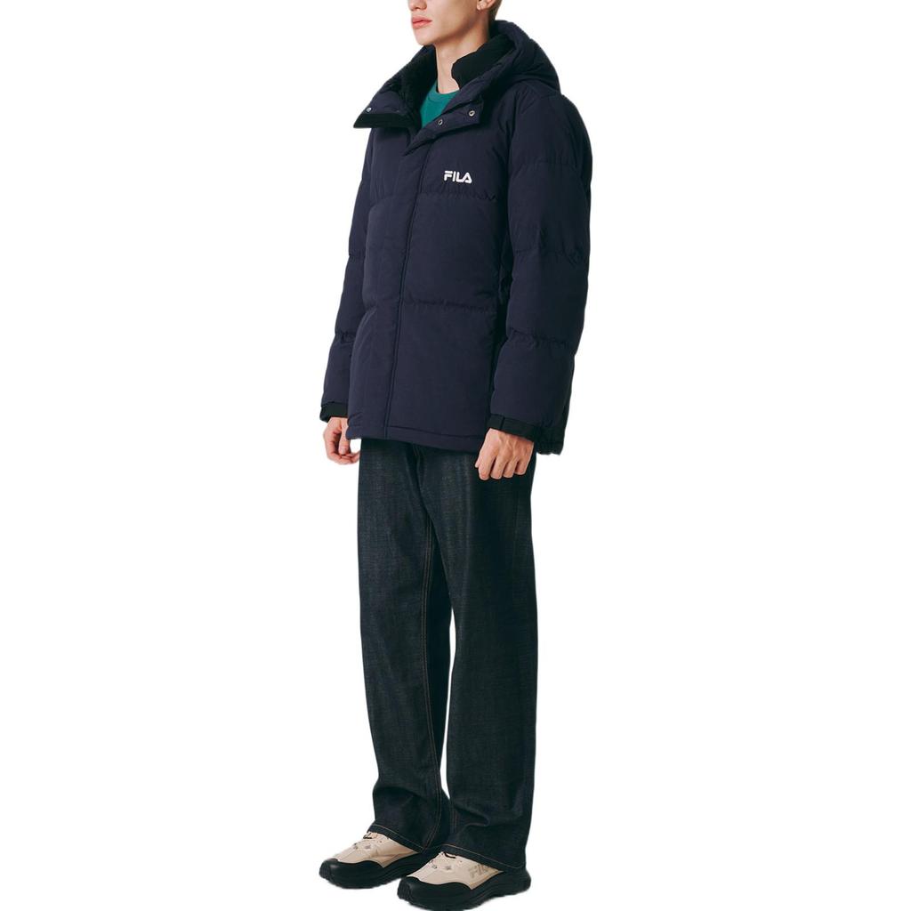 FILA Down Jacket Unisex Navy Blue & Black FS2DJE4104X-INA