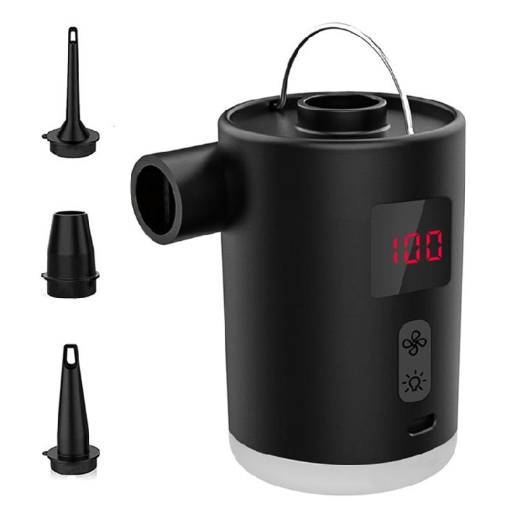 

High Efficiency Air Pumps Quickly Fill Air Pumps Portables Inflatable Air Pumps Beach Accessories чорний