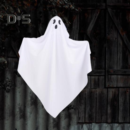 Halloween závěsný duch strašidelný LED svítí na baterie napájený létající duch venkovní dekorace pro strašidelný dům party rekvizita