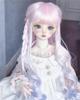 Doll Wig for and and Straight Heat Resistant Inch Head DIY Doll Hair Accessories 1/3 1/6 BJD/SD Dolls, Curly, Long, Hair, (180°C), 8-9 (21-24cm