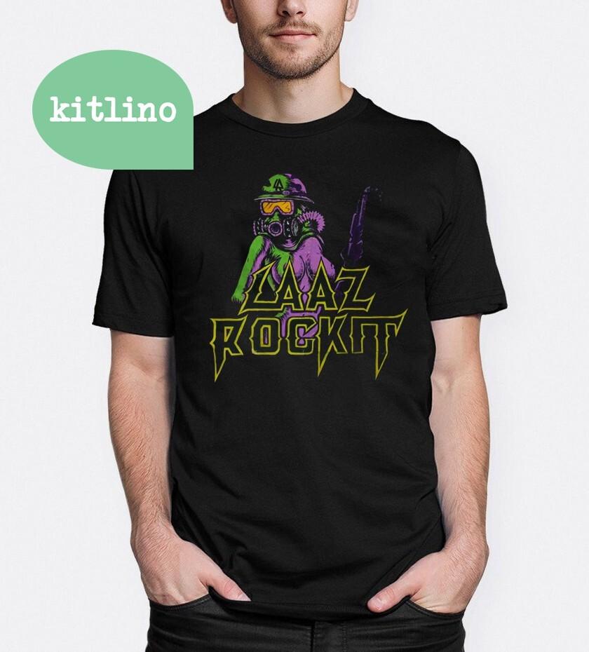 Laaz Rockit Metal Band Album  T64757 Unisex T-Shirt XL