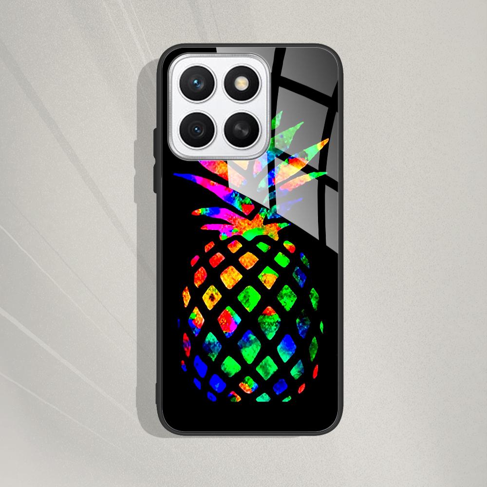 For Honor X8c Case Cover Tempered Glass Case Hard Coque Bumper Case For Honor X8C HonorX8c X 8 C Fundas Protect Cartoon Cover