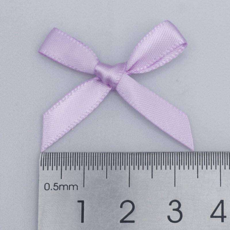 Zweiseitiges Polyesterband Handgebundenes Mini-Schleifchen für Bekleidungszubehör