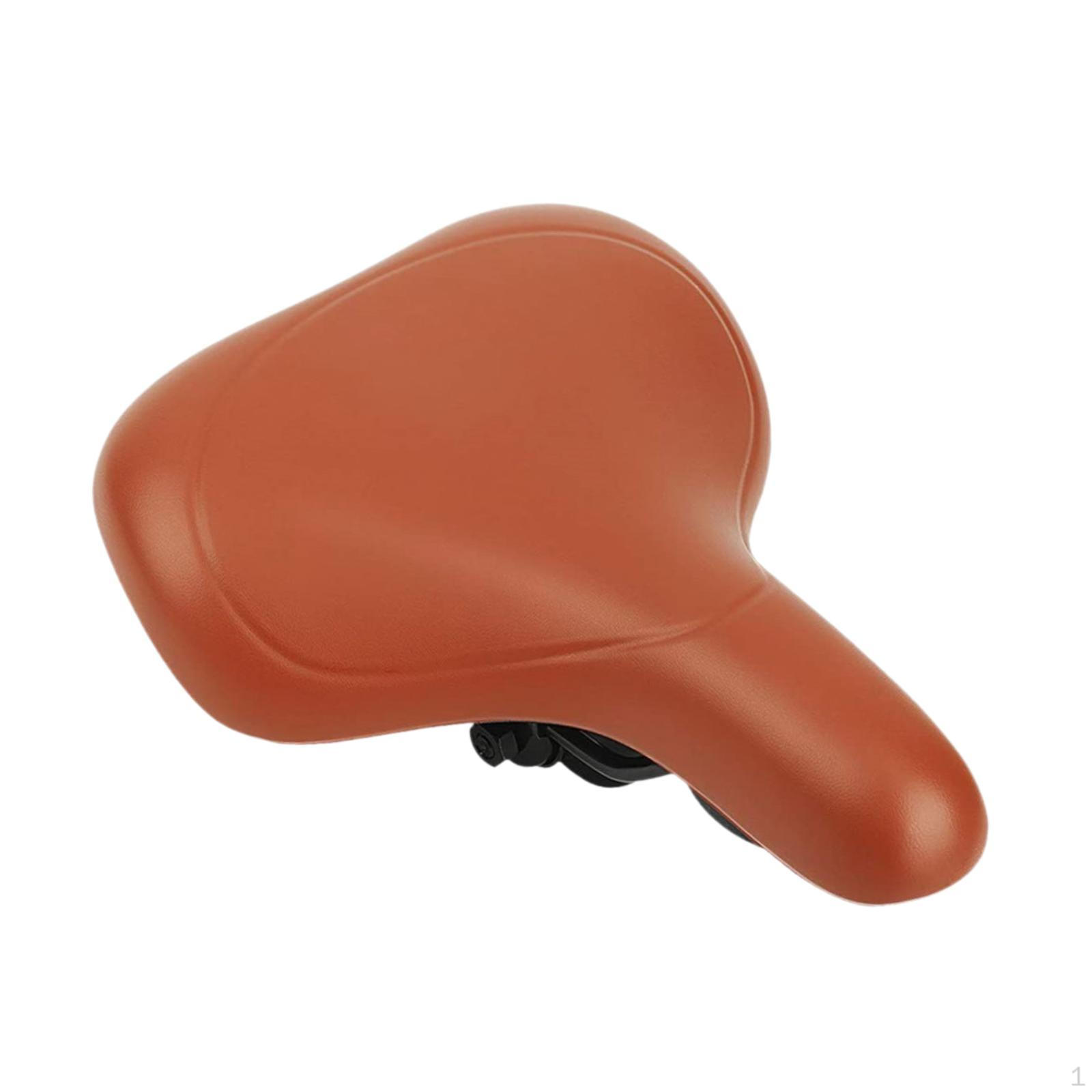 

Велосипедное седло, аксессуары для велосипедного сиденья, эргономичный подарок для взрослых, сменные детали, водонепроницаемые для использования на открытом воздухе коричневый